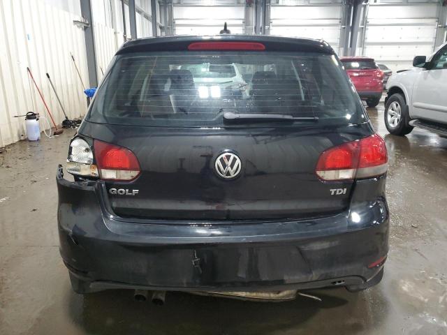 WVWDM7AJ2DW060077 - 2013 VOLKSWAGEN GOLF Սև լուսանկար 6