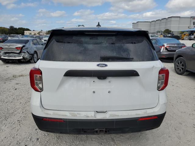 1FM5K8AB6NGA42200 - 2022 FORD EXPLORER POLICE INTERCEPTOR 白色 照片 6