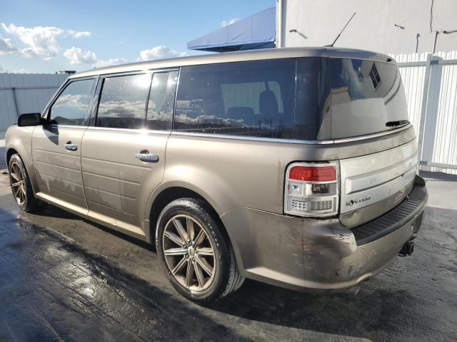 2FMGK5D89DBD09455 - 2013 FORD FLEX LIMITED GRAY photo 2