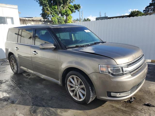 2FMGK5D89DBD09455 - 2013 FORD FLEX LIMITED GRAY photo 4