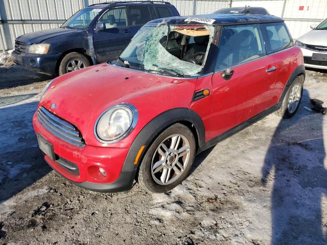 WMWSU3C5XCT184997 - 2012 MINI COOPER RED photo 1
