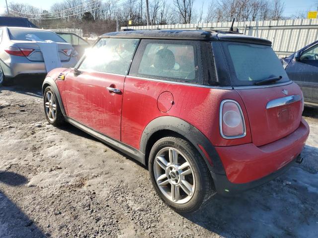 WMWSU3C5XCT184997 - 2012 MINI COOPER RED photo 2