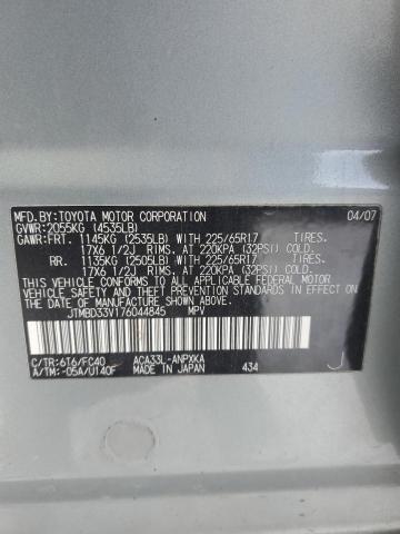 JTMBD33V176044845 - 2007 TOYOTA RAV4 GREEN photo 13