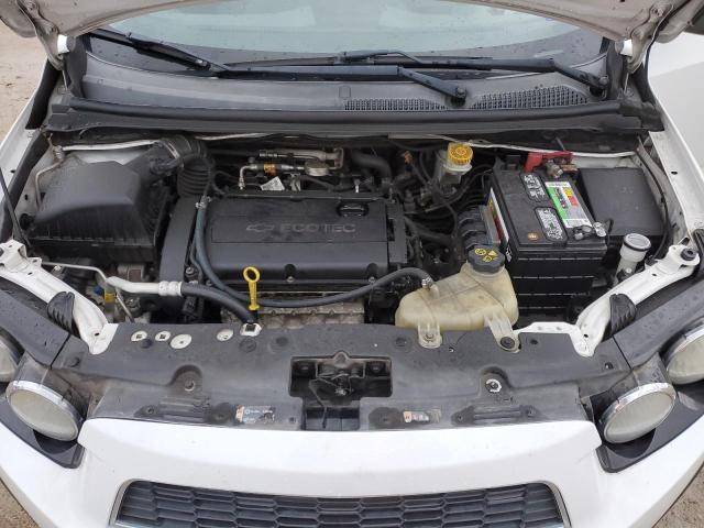 1G1JA6SH4D4168206 - 2013 CHEVROLET SONIC LS WHITE photo 11