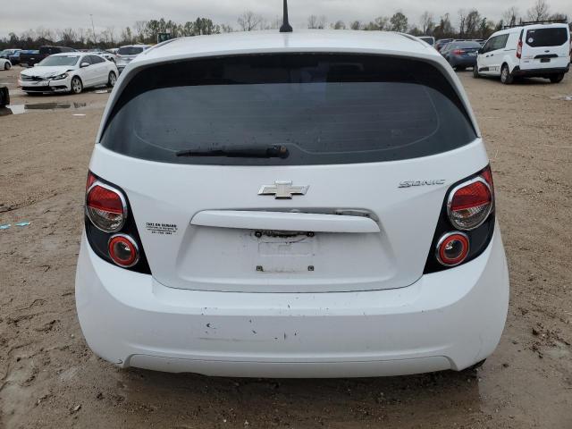 1G1JA6SH4D4168206 - 2013 CHEVROLET SONIC LS WHITE photo 6