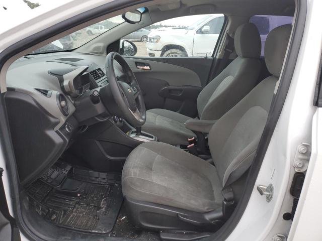 1G1JA6SH4D4168206 - 2013 CHEVROLET SONIC LS WHITE photo 7