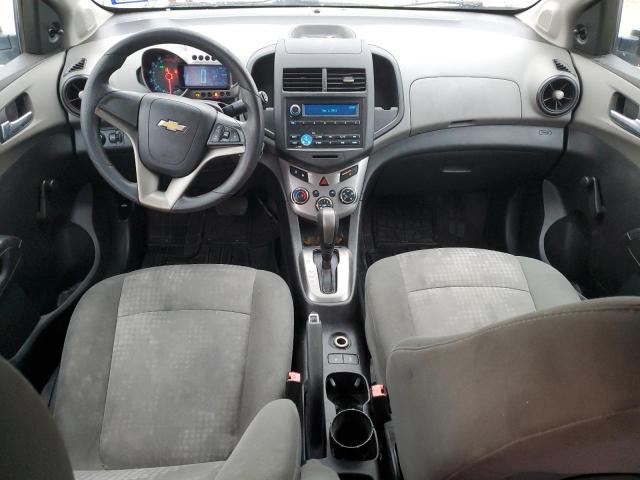 1G1JA6SH4D4168206 - 2013 CHEVROLET SONIC LS WHITE photo 8