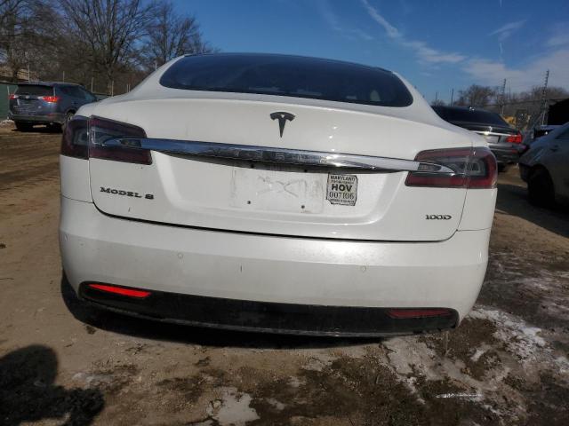 5YJSA1E25KF305990 - 2019 TESLA MODEL S WHITE photo 6