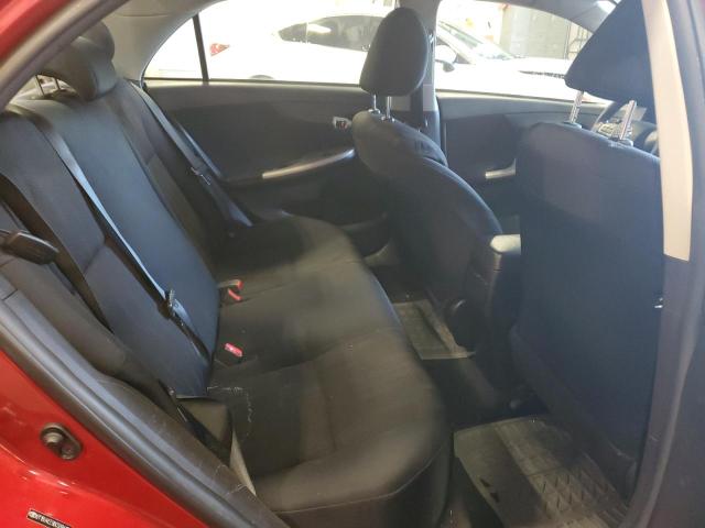 2T1BU4EE9BC599417 - 2011 TOYOTA COROLLA LE BASE RED photo 10
