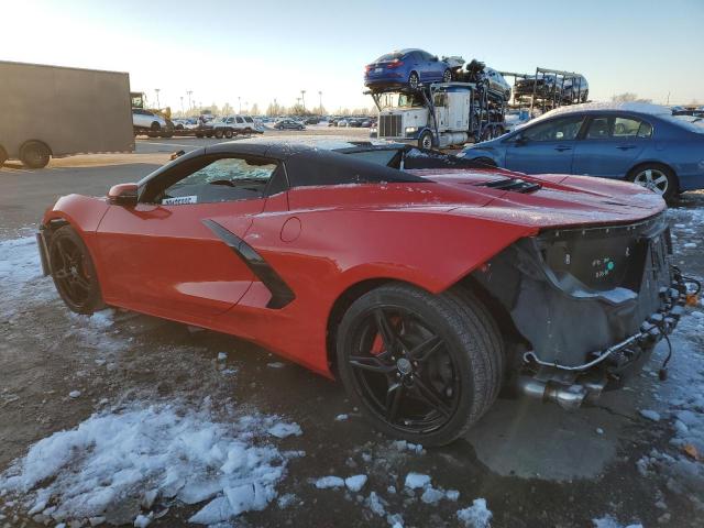 1G1Y63D41L5115206 - 2020 CHEVROLET CORVETTE STINGRAY 1LT RED photo 2