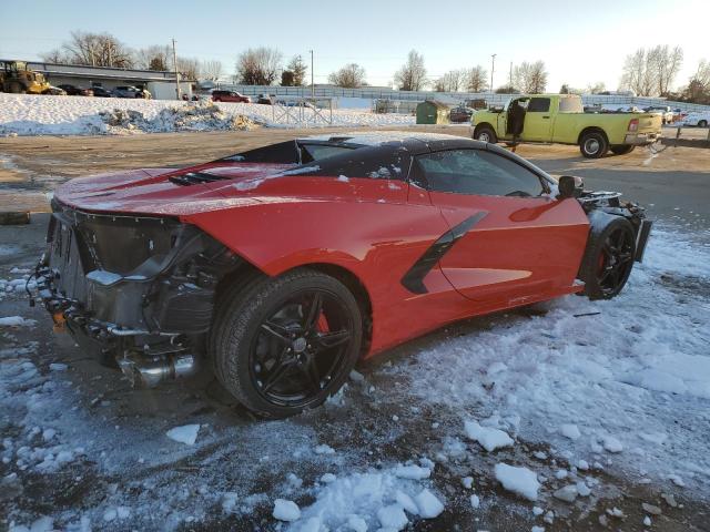 1G1Y63D41L5115206 - 2020 CHEVROLET CORVETTE STINGRAY 1LT RED photo 3