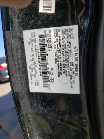 1LNHM84W35Y660056 - 2005 LINCOLN TOWN CAR EXECUTIVE L BLACK photo 12