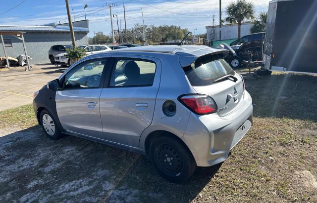 ML32AUHJ3MH011398 - 2021 MITSUBISHI MIRAGE ES SILVER photo 3