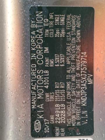 KNDJP3A5XJ7579714 - 2018 KIA SOUL + TAN photo 12