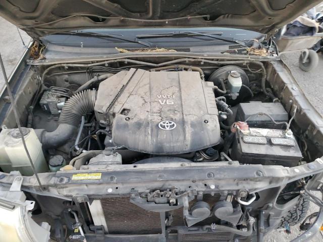 5TEJU62N78Z474186 - 2008 TOYOTA TACOMA DOUBLE CAB PRERUNNER BLACK photo 11