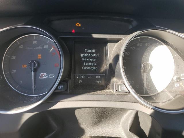 WAUCGAFH3FN001602 - 2015 AUDI S5 PREMIUM PLUS 银色 照片 9