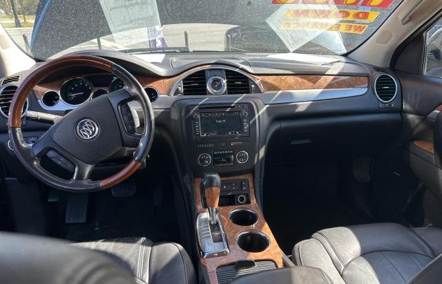 5GAKRBED8BJ339609 - 2011 BUICK ENCLAVE CXL BLACK photo 9