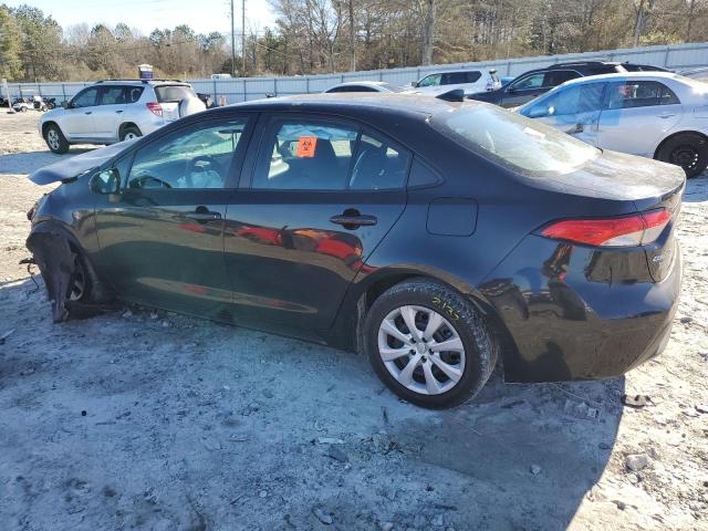5YFEPMAE9MP178830 - 2021 TOYOTA COROLLA LE BLACK photo 2