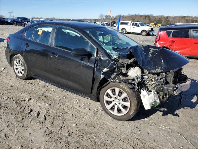 5YFEPMAE9MP178830 - 2021 TOYOTA COROLLA LE BLACK photo 4