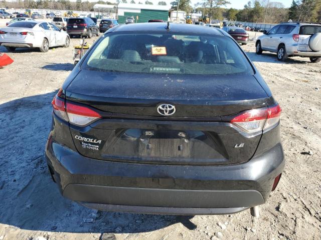 5YFEPMAE9MP178830 - 2021 TOYOTA COROLLA LE BLACK photo 6