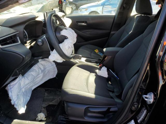 5YFEPMAE9MP178830 - 2021 TOYOTA COROLLA LE BLACK photo 7
