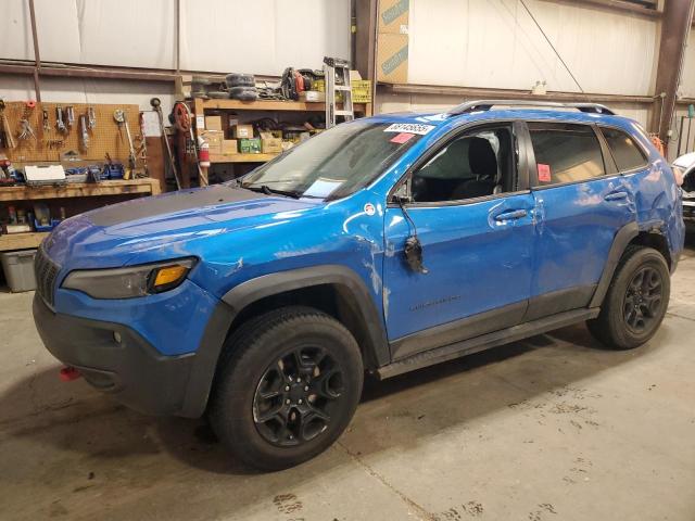1C4PJMBXXKD107176 - 2019 JEEP CHEROKEE TRAILHAWK BLUE photo 1