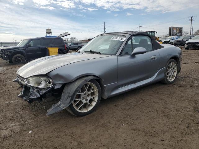 JM1NB353420224637 - 2002 MAZDA MX-5 MIATA BASE SILVER photo 1