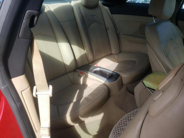 1G6DK1ED8B0166155 - 2011 CADILLAC CTS PERFORMANCE COLLECTION Rot Foto 10