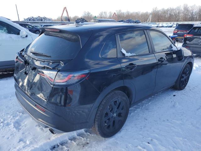 3CZRZ1H53PM706562 - 2023 HONDA HR-V SPORT BLACK photo 3