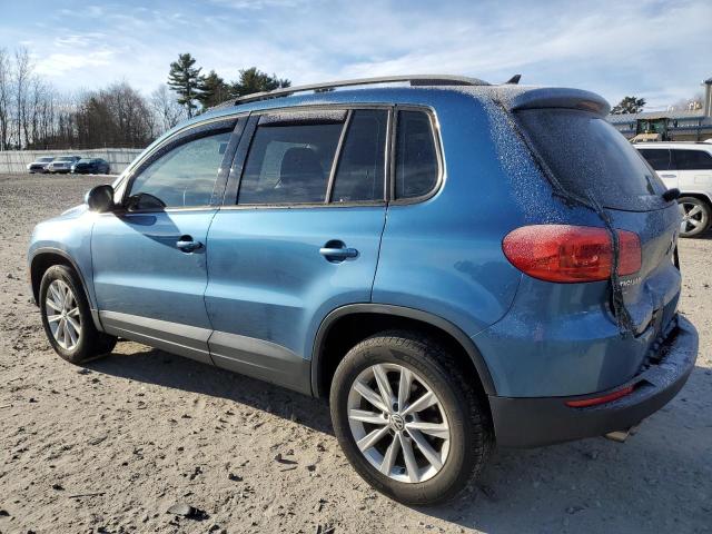 WVGBV7AXXHK041925 - 2017 VOLKSWAGEN TIGUAN S BLUE photo 2