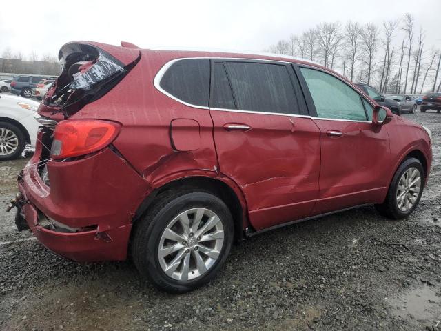 LRBFXBSA3HD202664 - 2017 BUICK ENVISION ESSENCE Շագանակագույն լուսանկար 3