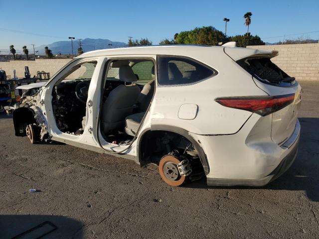 5TDHZRAH6LS012561 - 2020 TOYOTA HIGHLANDER XLE WHITE photo 2