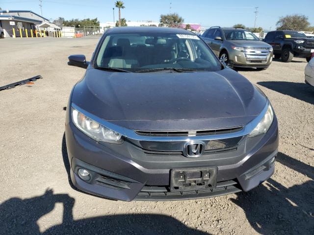 2HGFC1F78HH634581 - 2017 HONDA CIVIC EXL ნაცრისფერი ფოტო 5