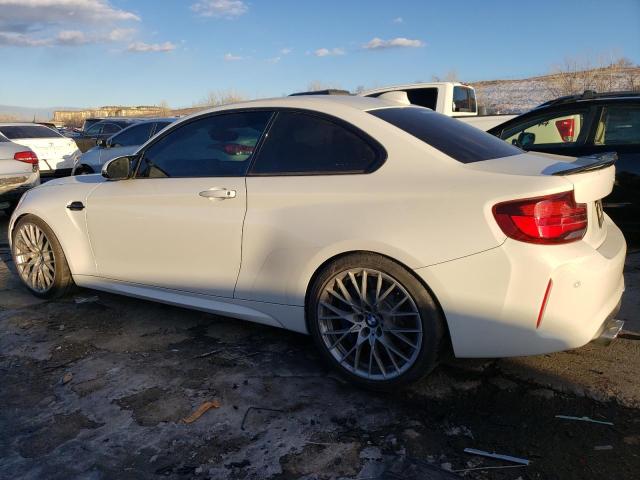 WBS2U7C06L7E00007 - 2020 BMW M2 COMPETITION WHITE photo 2