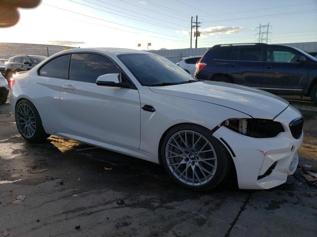 WBS2U7C06L7E00007 - 2020 BMW M2 COMPETITION WHITE photo 4