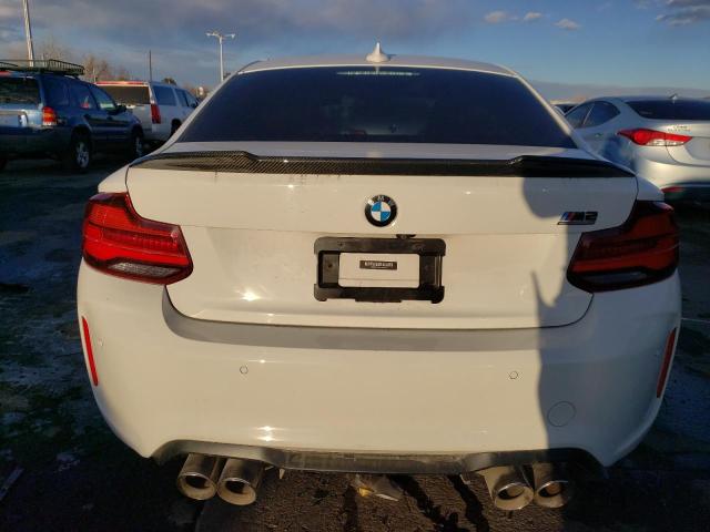 WBS2U7C06L7E00007 - 2020 BMW M2 COMPETITION WHITE photo 6