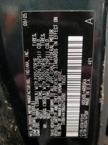 5TBBT44196S475090 - 2006 TOYOTA TUNDRA ACCESS CAB SR5 GREEN photo 12