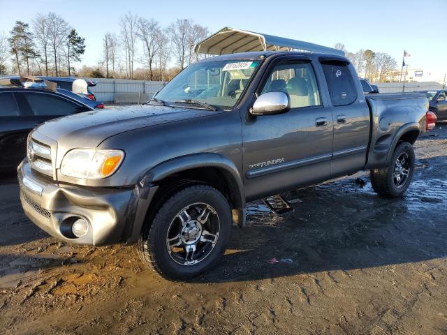 5TBBT44115S468729 - 2005 TOYOTA TUNDRA ACCESS CAB SR5 GRAY photo 1
