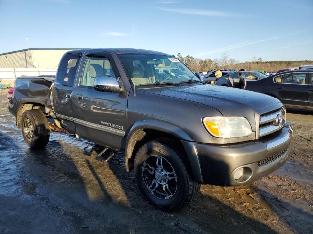 5TBBT44115S468729 - 2005 TOYOTA TUNDRA ACCESS CAB SR5 GRAY photo 4