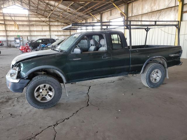 4TASN92N3XZ471813 - 1999 TOYOTA TACOMA XTRACAB PRERUNNER მწვანე ფოტო 1
