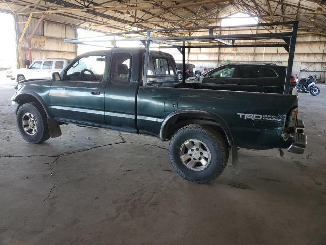 4TASN92N3XZ471813 - 1999 TOYOTA TACOMA XTRACAB PRERUNNER მწვანე ფოტო 2