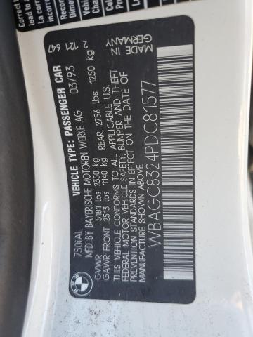 WBAGC8324PDC81577 - 1993 BMW 750 IL AUTOMATIC Weiß Foto 12