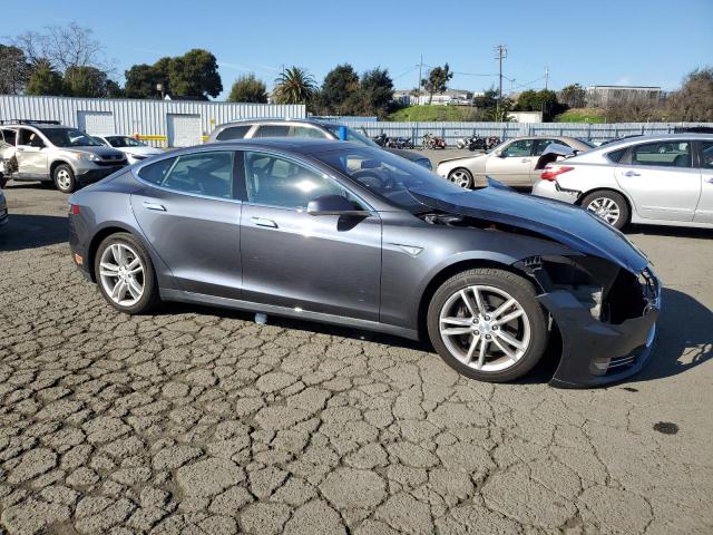 5YJSA1E10GF131888 - 2016 TESLA MODEL S CHARCOAL photo 4