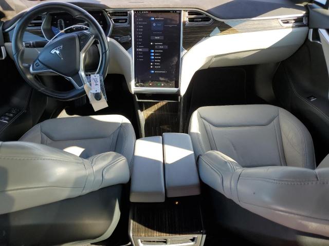 5YJSA1E10GF131888 - 2016 TESLA MODEL S CHARCOAL photo 8