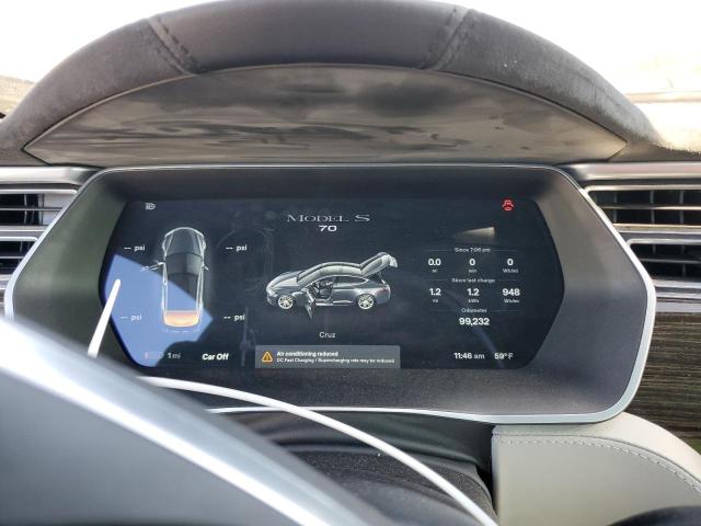 5YJSA1E10GF131888 - 2016 TESLA MODEL S CHARCOAL photo 9