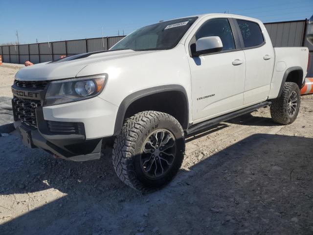 1GCGTEEN6M1197537 - 2021 CHEVROLET COLORADO ZR2 WHITE photo 1