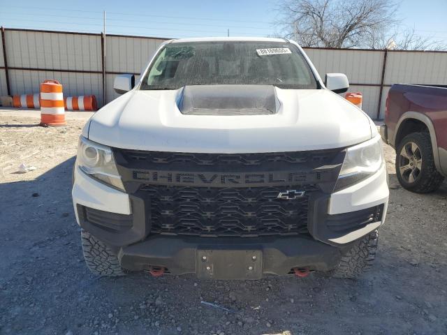 1GCGTEEN6M1197537 - 2021 CHEVROLET COLORADO ZR2 WHITE photo 5