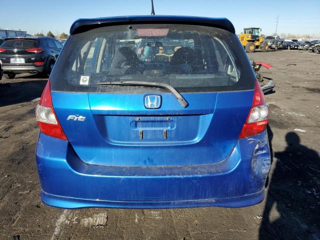 JHMGD37657S067012 - 2007 HONDA FIT S 蓝色 照片 6