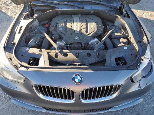 WBASP4C5XCC341957 - 2012 BMW 550 XIGT GRAY photo 12