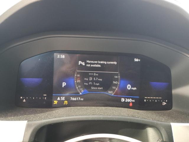 1V2WE2CA5NC203529 - 2022 VOLKSWAGEN ATLAS CROS SE WHITE photo 9